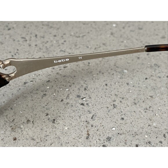 BEBE BREEZY Eyeglasses Frame ONLY BB5020 1/11 52-16-135 Bronze Tortoise - Picture 4 of 15